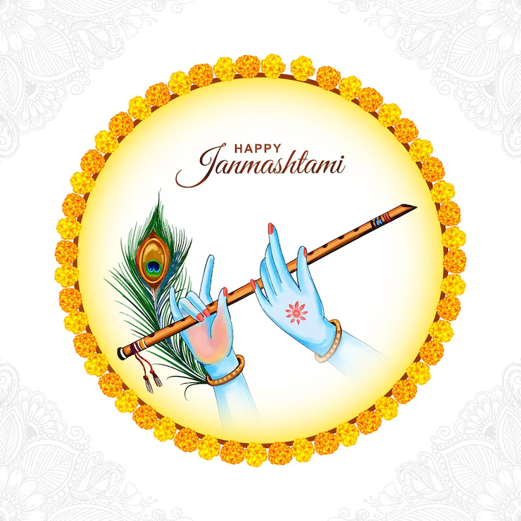 Shri Krishna Janmashtami Wishes In Marathi