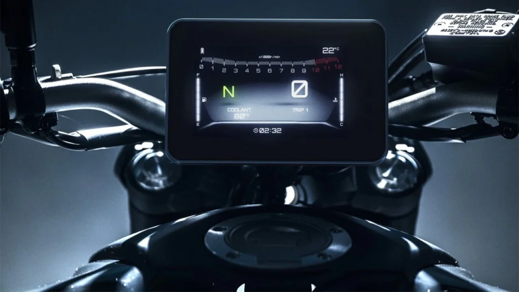 Yamaha New Generation MT-07 display